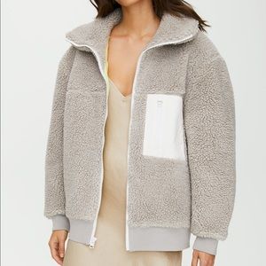 Aritzia Sherpa Fleece Coat